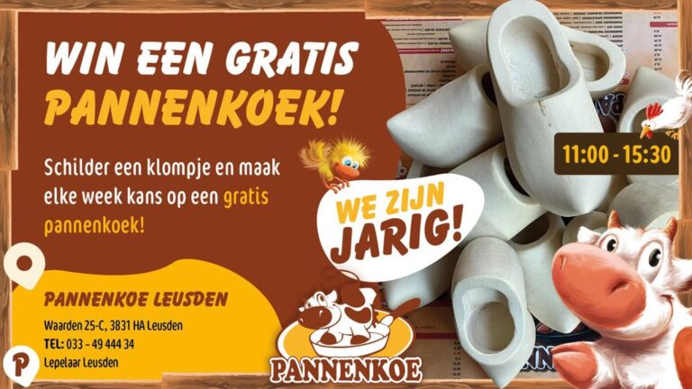 Win een gratis pannenkoek! — familie-kids in Leusden