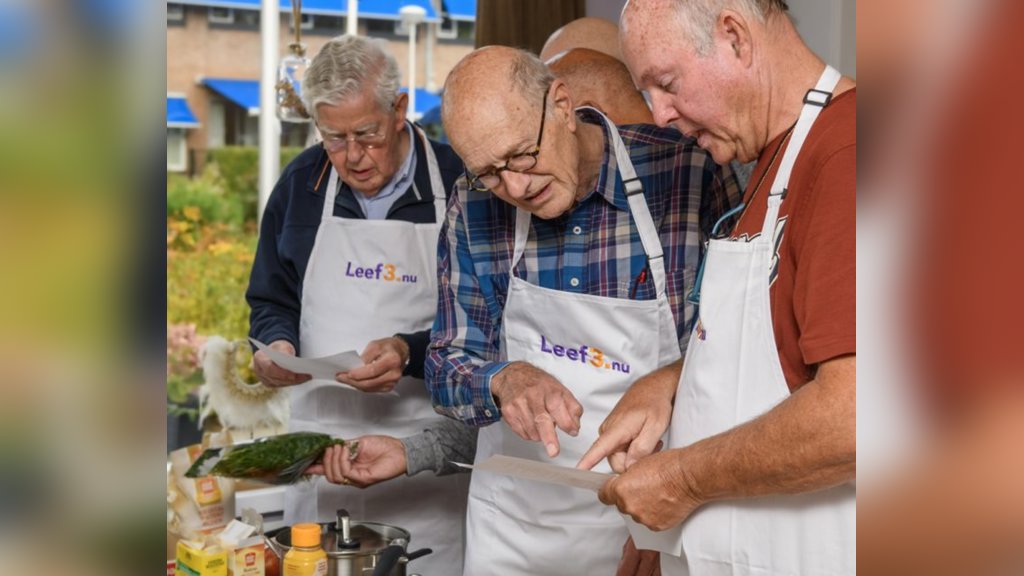 Leeflekker: kookcursus voor mannen in Leusden