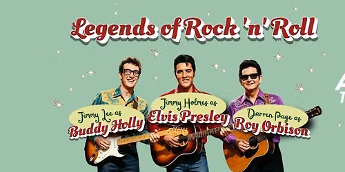 Legends of Rock "N" Roll (USA) exclusief voor 6 concerten naar AFAS Theater in Leusden! — muziek in Leusden